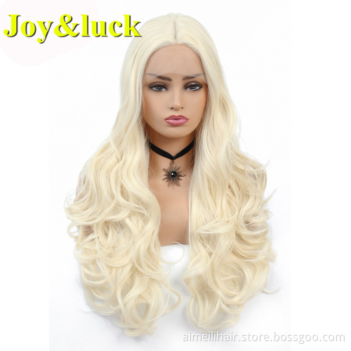 Wholesale Wigs For High Quality Women Natural Long Lacefront Straight Wig Black Ombre Red Lace Front Synthetic Ladies Hair Wigs